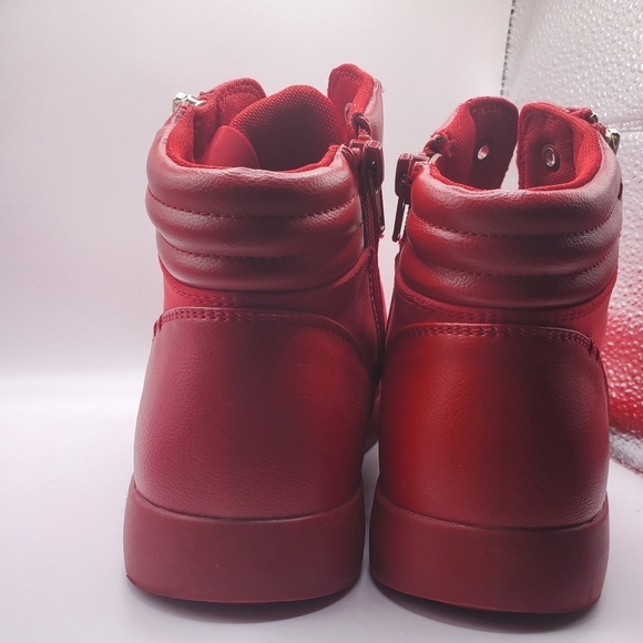 Womens Call it Spring red high top Sneakers size 7 - Picture 13 of 16